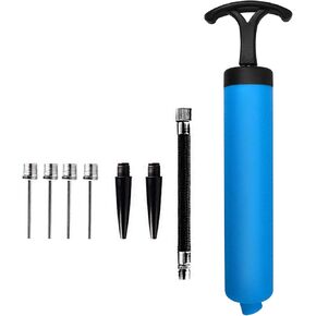 MINGRU Ball Pump for Basketball, Soccer, Volleyball, Rugby, Water Polo Ball & Other Inflatables Air Pump, Needles and Nozzles Included in Kuwait