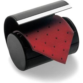 Tie Box Travel Case Men's Necktie Gift Box Cylinder Shape Anti-Wrinkle Storage Business Gift Bow Tie Packaging in Kuwait
