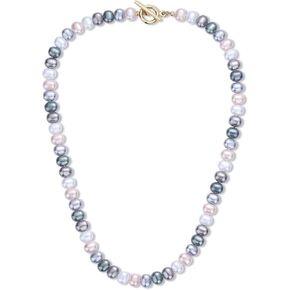 GAVU Dainty Pearl Necklace for Women Men Multicolor Shell Pearl Necklace for Men and Women in Kuwait
