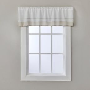 SKL HOME by Saturday Knight Ltd. Carrick Stripe Tier Pair, 56" x 36", Blue, 2 Pack in Kuwait