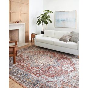 Loloi II Cassandra Collection CSN-01 Rust/Multi, Traditional 2'-6" x 10'-0" Runner in Kuwait