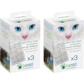 CatH2O 6 Pack of Replacement Filter Pads for Drinking Fountain in Kuwait