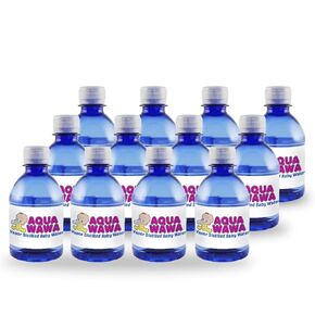 AQUAWAWA Nursery Water for Babies 12 Pack Vapor Distilled Water 8 oz BPA in Kuwait
