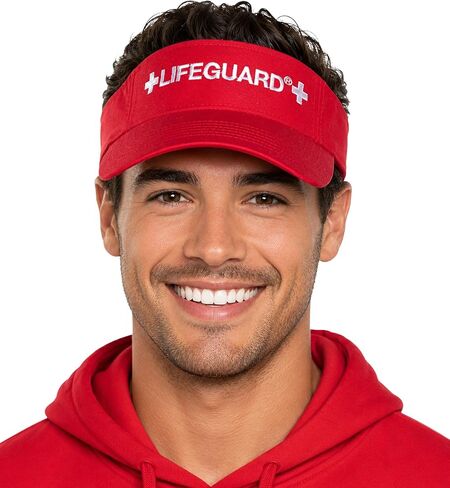 LIFEGUARD Officially Licensed Visor - Feel Comfortable - Hat for Men & Women, The Materials - One Size in Kuwait