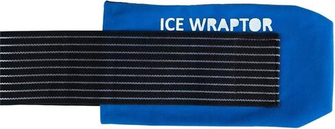 لفافة ثلج مضغوطة من Ice Wraptor لحزم الثلج أو صفائح ثلج قابلة لإعادة الاستخدام حتى 5x10 بوصة - لآلام المفاصل وتخفيف الألم، تناسب أي جزء من الجسم، لفافة ضغط in Kuwait