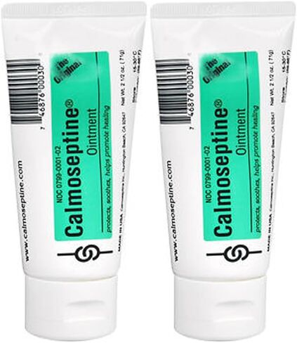Calmoseptine Calmoseptine Diaper Rash Ointment Tube, 2.5 oz (Pack of 2) in Kuwait