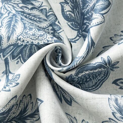 Kitchen Valance for Windows Retro Floral Printed for Living Room Bedroom Home Decor Thermal Insulated Rod Pocket Small Window Curtains Valance 52" X 14" Sage Green in Kuwait