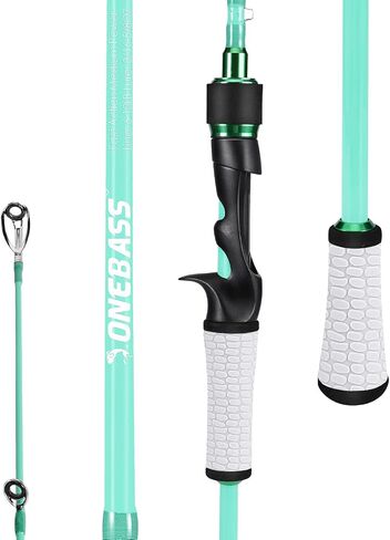 One Bass Fishing Rod, Spinning & Casting Fishing Pole with 30 Ton Carbon Fiber in Kuwait