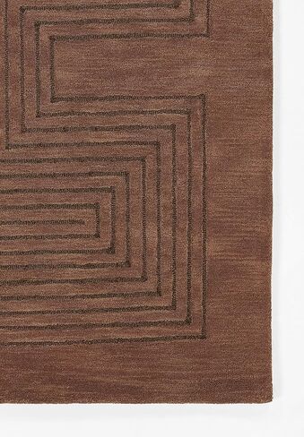 Momeni Simba Wool Hand Tufted Contemporary Indoor Area Rug, Copper in Kuwait