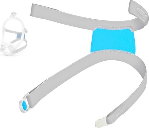 حزام رأس بديل مزود بمشابك متوافق مع AirFit F30i، مادة مرنة متينة ومتينة ومريحة وناعمة في الارتداء in Kuwait