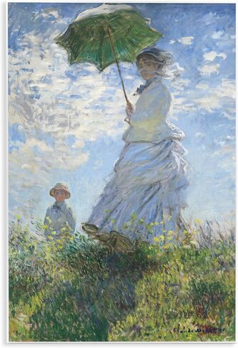 Stupell Industries Woman with a Parasol Classic Claude Monet Painting Canvas Wall Art, Design By one1000paintings in Kuwait