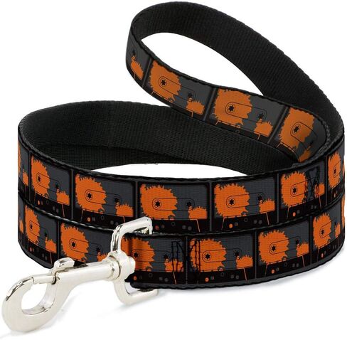 buckle-down dl-w30350-n ضيقة 0. 5 " كاسيت, 6 Feet Long - 1" Wide, Cassette Splatter Gray/Orange in Kuwait