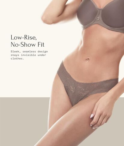 Felina | Signature Stretchy Lace Low Rise Thong | 4-Pack (Essential Combo, S/M) in Kuwait