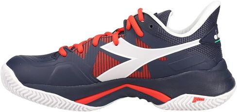 Diadora Men's B.Icon 2 Clay Tennis Shoes Blue Corsair and White in Kuwait