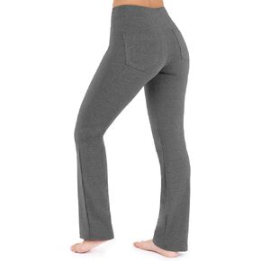 Nirlon Yoga Pants with Pockets - Yoga Pants with Pockets for Women Breathable Leggings with Pockets Regular & Plus Size Pants in Kuwait