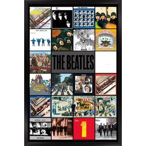 Trends International 24X36 The Beatles - Albums Wall Poster, 24" x 36", Premium Unframed Version in Kuwait