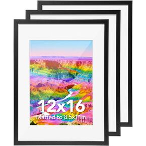 مجموعة إطارات صور SYNTRIFIC مقاس 8 × 10 مكونة من 6 قطع، إطارات صور مزرعة بيضاء ريفية متعثرة نمط خشبي زجاج عالي الوضوح لعرض الطاولة وتركيب الحائط إطارات صور مجمعة ديكور منزلي in Kuwait