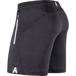 Anthem Athletics Dominance Mens Gym Shorts - 5" & 7" Inseam Athletic Running Shorts w/Zipper Pocket - Workouts, Bodybuilding in Kuwait