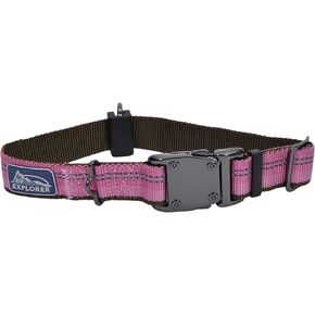 طوق كلب عاكس قابل للتعديل من Coastal Pet K9 Explorer - طوق مريح للاستخدام في الهواء الطلق - طوق متين وخفيف الوزن مع مشبك تحرير جانبي - بيري، 1 بوصة × 12-18 بوصة in Kuwait