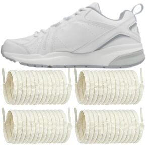 Endoto 2 Pairs Shoelaces Replacement Oval Laces for New Balance 608v5, 530, 806, 1006, 1540v3, 808, 1010 Running Shoes in Kuwait