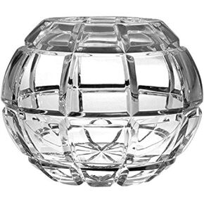 Barski European Hand Cut - Crystal Rose Bowl - Blossom Design 6" D in Kuwait