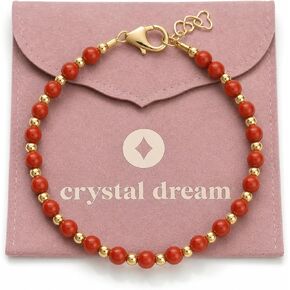 Luxury 14KT Gold-Filled Beads with Red Coral European Simulated Pearls Stylish Baby Girl Bracelet Gift (BCR) in Kuwait