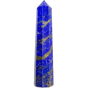 WholesaleGemShop 3 Inch Gemstones Obelisk Tower Jumbo Facet Aura Rock Crystal Natural Polished Earth Wand Spirit in Kuwait