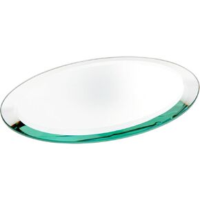 Plymor Oval 5mm Beveled Glass Mirror, 5 inch x 7 inch in Kuwait