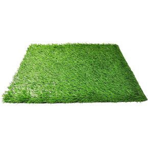 نونية العشب البديلة لمستلزمات الحيوانات الأليفة من داون تاون، 20 × 30 - وسادة عشب صناعية قابلة للغسل للكلاب، مناسبة كعشب تبول داخلي أو خارجي - مستلزمات ترويض الكلاب in Kuwait