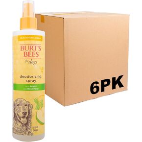 Burt's Bees for Pets Natural Deodorizing Spray for Dogs | Best Dog Spray for Smelly Dogs | Made with Apple & Rosemary | Cruelty Free, Sulfate & Paraben Free, pH Balanced for Dogs - Made in USA, 10 oz in Kuwait
