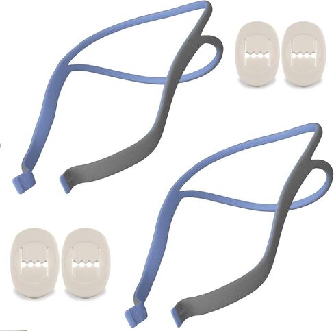 اورجانيك ديل حزام راس سي بي ايه بي متوافق مع قناع ريسميد اير فيت P10 CPAP - خيار لوازم CPAP - اشرطة قناع لقناع وسادة P10 CPAP - غطاء راس CPAP اير فيت P10 (القناع غير متضمن) in Kuwait