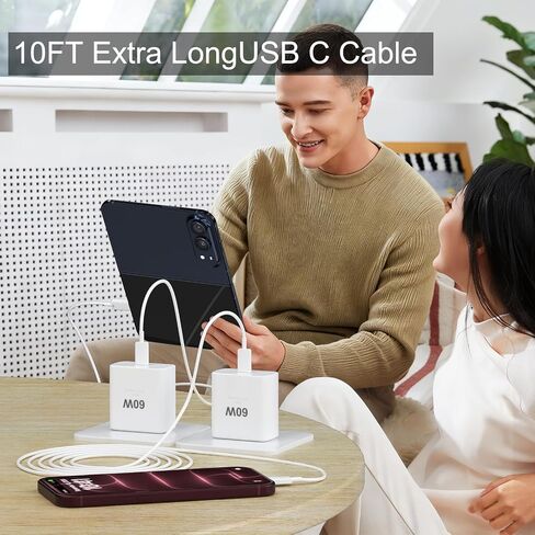 S24/S24 Ultra Charger 25W Samsung Super Fast USB C Charger Block for Samsung Galaxy S24 Ultra/S24/S23 Ultra/S23/S22 Ultra/S22/S21/S21 Ultra/S21+/Note 10 20، شاحن هاتف Android مع كابل USB C بطول 5 أقدام in Kuwait