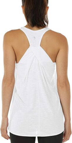 icyzone Workout Tank Shirts for Women - Athletic Exercise Yoga Gym Tops, Womens Muscle Tank (Pack of 2) in Kuwait