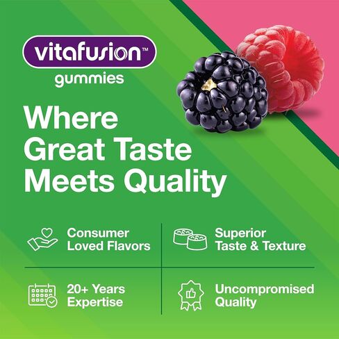 Vitafusion Women’s Sugar Free Daily Multivitamin Supplement, Adult Gummy Vitamin for Energy, Bone & Immune Support*, 90 Count in Kuwait