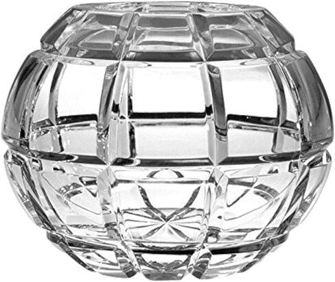 Barski European Hand Cut - Crystal Rose Bowl - Blossom Design 6" D in Kuwait