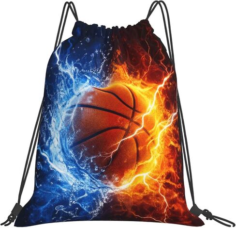 YISHOW Astronaut Spaceship Moon Palnet Unisex Drawstring Backpack Bag Sport Gym Travel Sackpack in Kuwait