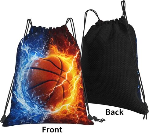 YISHOW Astronaut Spaceship Moon Palnet Unisex Drawstring Backpack Bag Sport Gym Travel Sackpack in Kuwait
