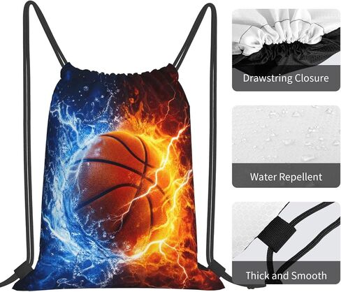 YISHOW Astronaut Spaceship Moon Palnet Unisex Drawstring Backpack Bag Sport Gym Travel Sackpack in Kuwait