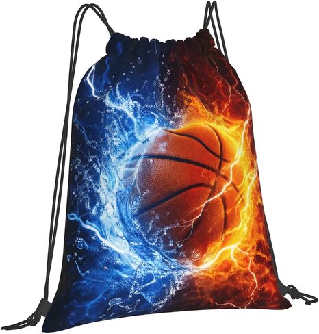 YISHOW Astronaut Spaceship Moon Palnet Unisex Drawstring Backpack Bag Sport Gym Travel Sackpack in Kuwait