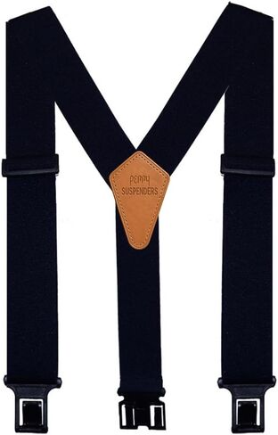 Perry Hook-On Belt Suspenders Big N Tall - The Original - Hunter Green - 2"W x 54"L in Kuwait