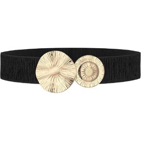 YooAi Womens Belts for Dress Wide Elastic Belt Fashion Stretchy Cinch Belt for Women Dresses in Kuwait