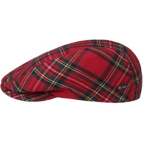 Lipodo Tartan Check Flat Cap Women/Men | Made in Italy in Kuwait