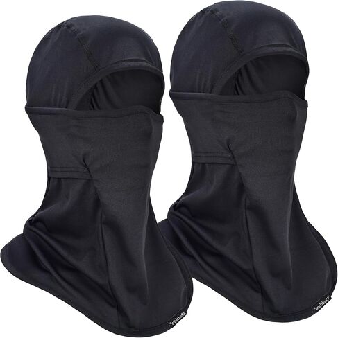 Headshion Cooling Balaclava Face Mask Men Women Summer, 2-Pack Lightweight Ski Mask Helmet Liner with Long Neck Coverage in Kuwait