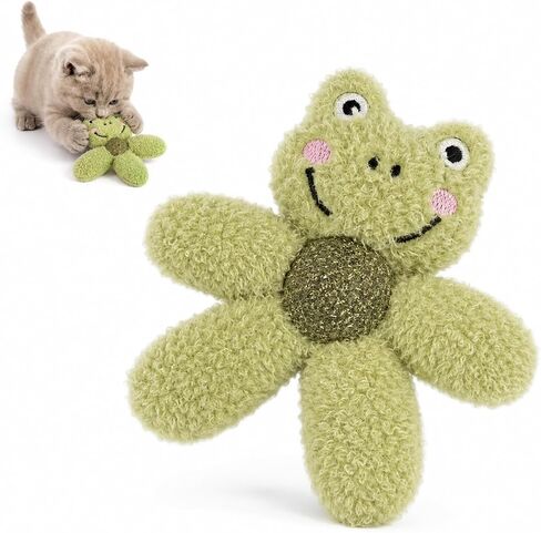 Cat Toys with Catnip Kitten Chew Bite Supplies Boredom Relief Fluffy Kitty Teeth Cleaning Chewing Cat Lovers Interactive Plush Gift (Panda) in Kuwait