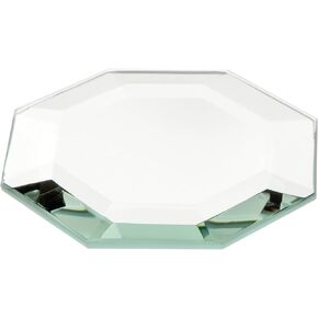 Plymor 3" Octagon, 5mm Thick Beveled Glass Mirror, Pack of 3 in Kuwait