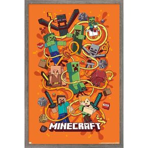 Trends International Minecraft - Funtage Wall Poster, 22.375" x 34", Unframed Version in Kuwait