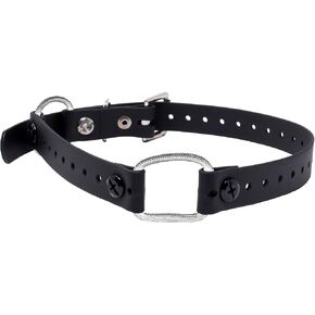 Educator Small Dog Mini Double Bungee Dog Collar, Biothane, Waterproof, Odorproof, Metal Buckle and D Ring with Two Comfort Loops, Adjustable for Custom Fit, 3/4-Inch, Black in Kuwait