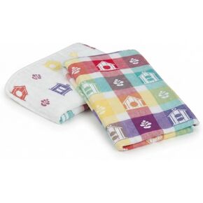 Kawaii Baby 2 Layer Blanket, Muslin Cotton Jacquard Bed Blanket, Lightweight Super Soft and Warm, Crib Blanket for All Seasons, 80 x 100 cm, Parachuting Bear in Kuwait
