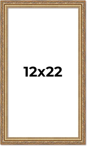 إطار صورة من الخشب الصلب الأسود مقاس 12 × 22 من ملصق Palooza مقاس قياسي 12 × 22 إطار صحيفة يشتمل على أكريليك للأشعة فوق البنفسجية ودعامة من لوح الفوم وأجهزة تعليق in Kuwait