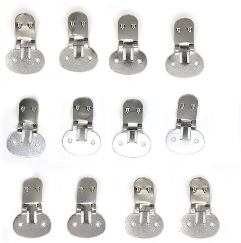Wholesale Large Stainless Steel Flat Blank Shoe Clips for DIY Craft,12pcs(6pair) in Kuwait